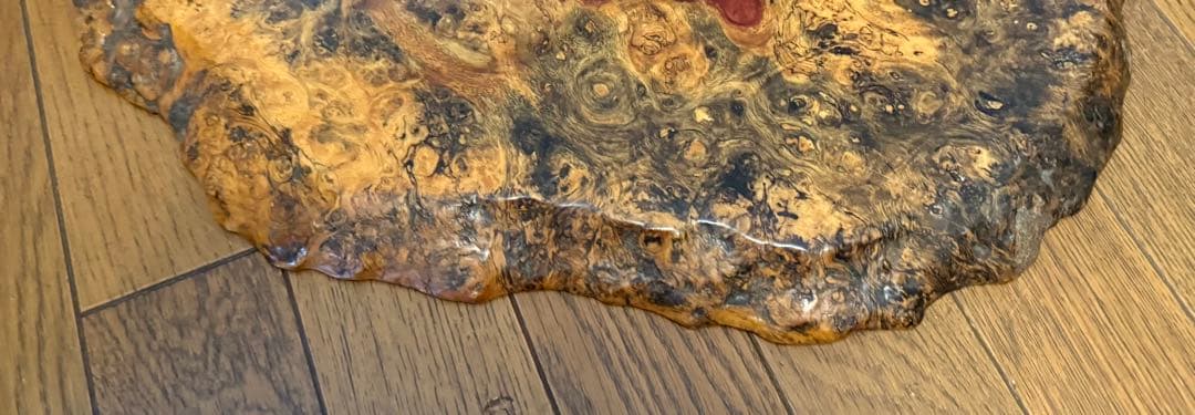 み*ず様 花梨置き台（盆栽置き台も可） 　　　　大型 　約70×47cm