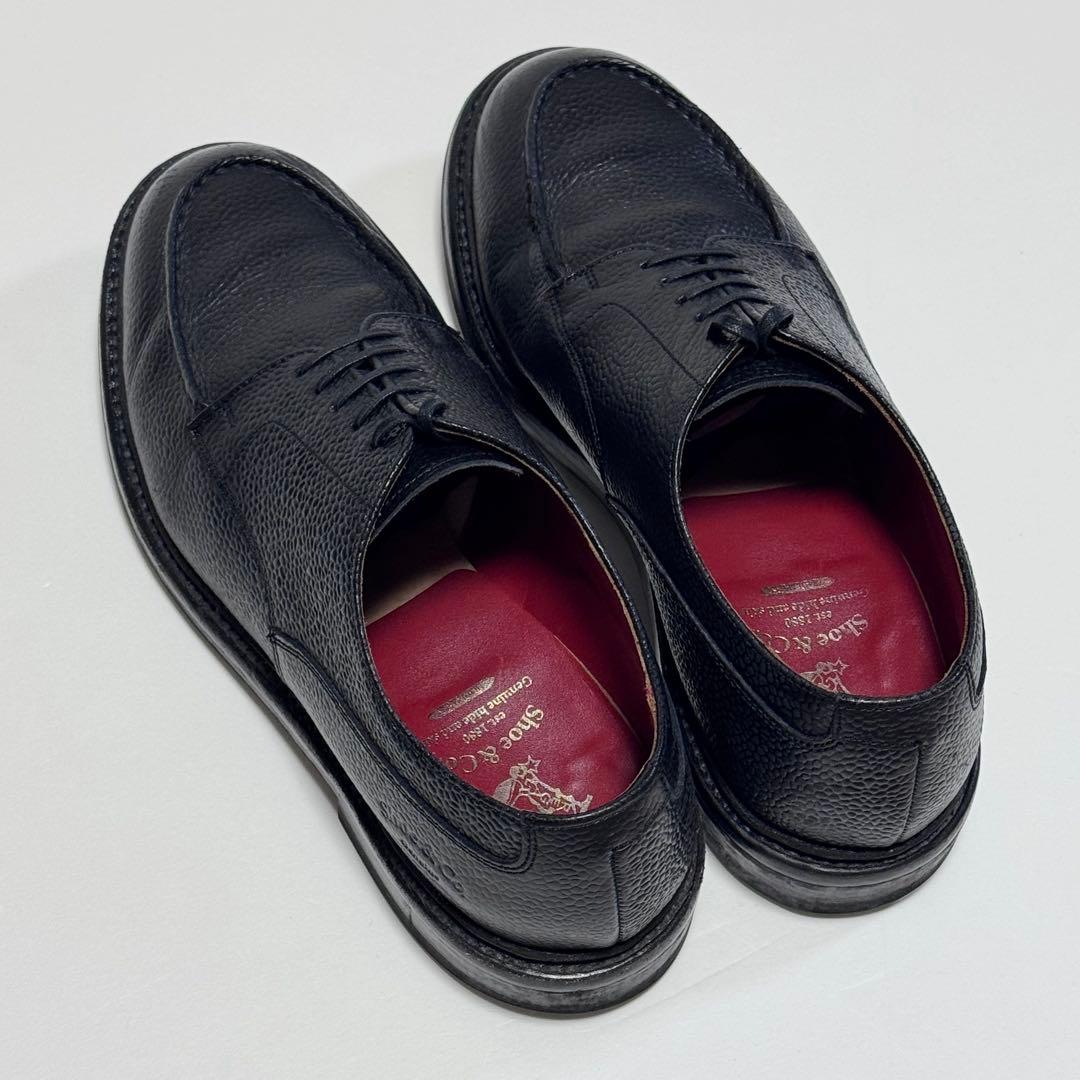 REGAL shoe&co. シボ革 Uチップ レザーシューズ 25cm