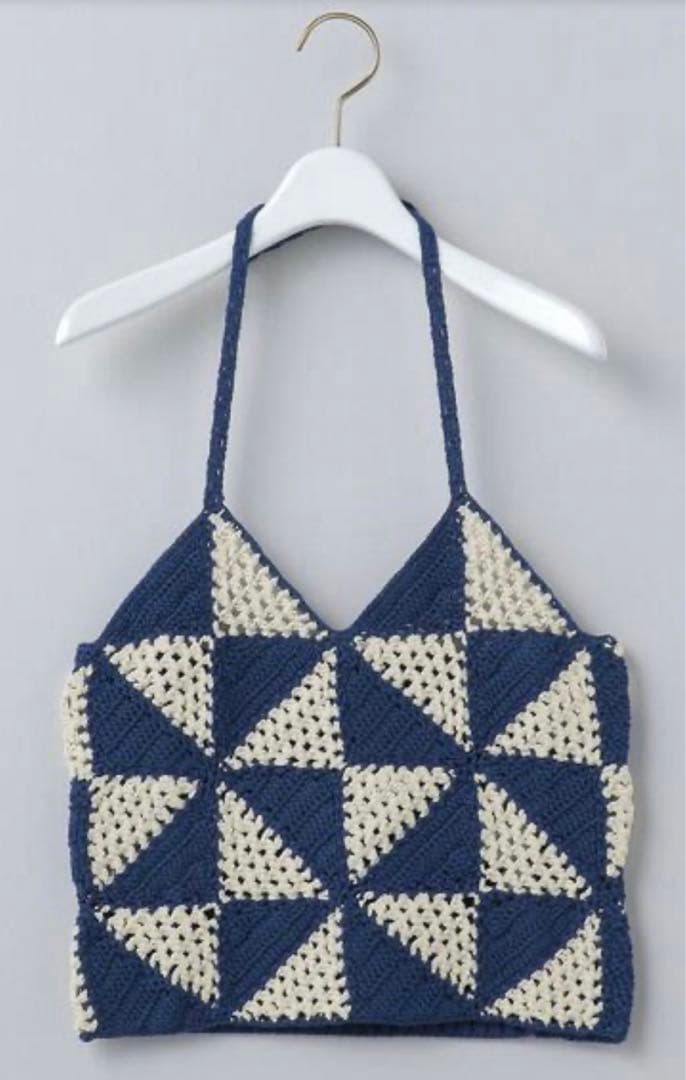 【レア品】＜6(ROKU)＞TRIANGLE CAMISOLE/キャミソール