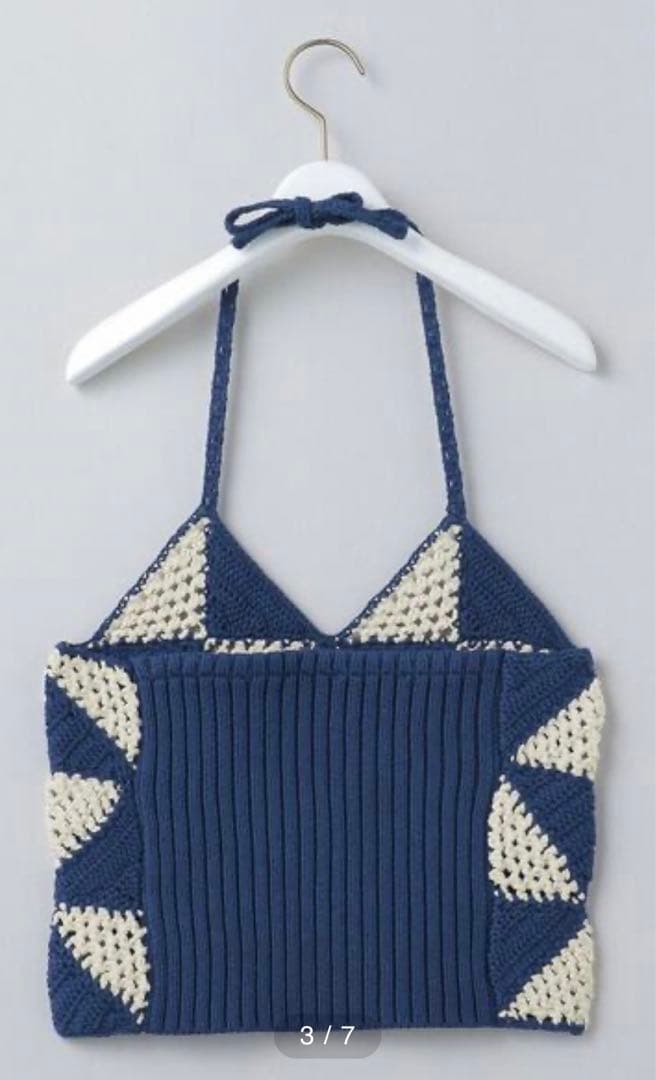 【レア品】＜6(ROKU)＞TRIANGLE CAMISOLE/キャミソール