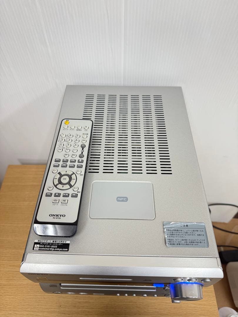 ONKYO NFR-7FX ハイレゾ対応 Bluetooth,リモコン付き