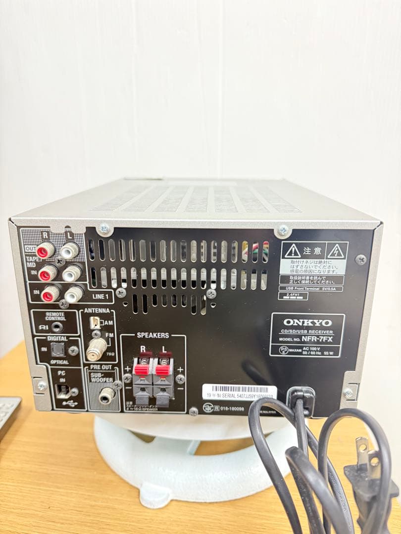 ONKYO NFR-7FX ハイレゾ対応 Bluetooth,リモコン付き