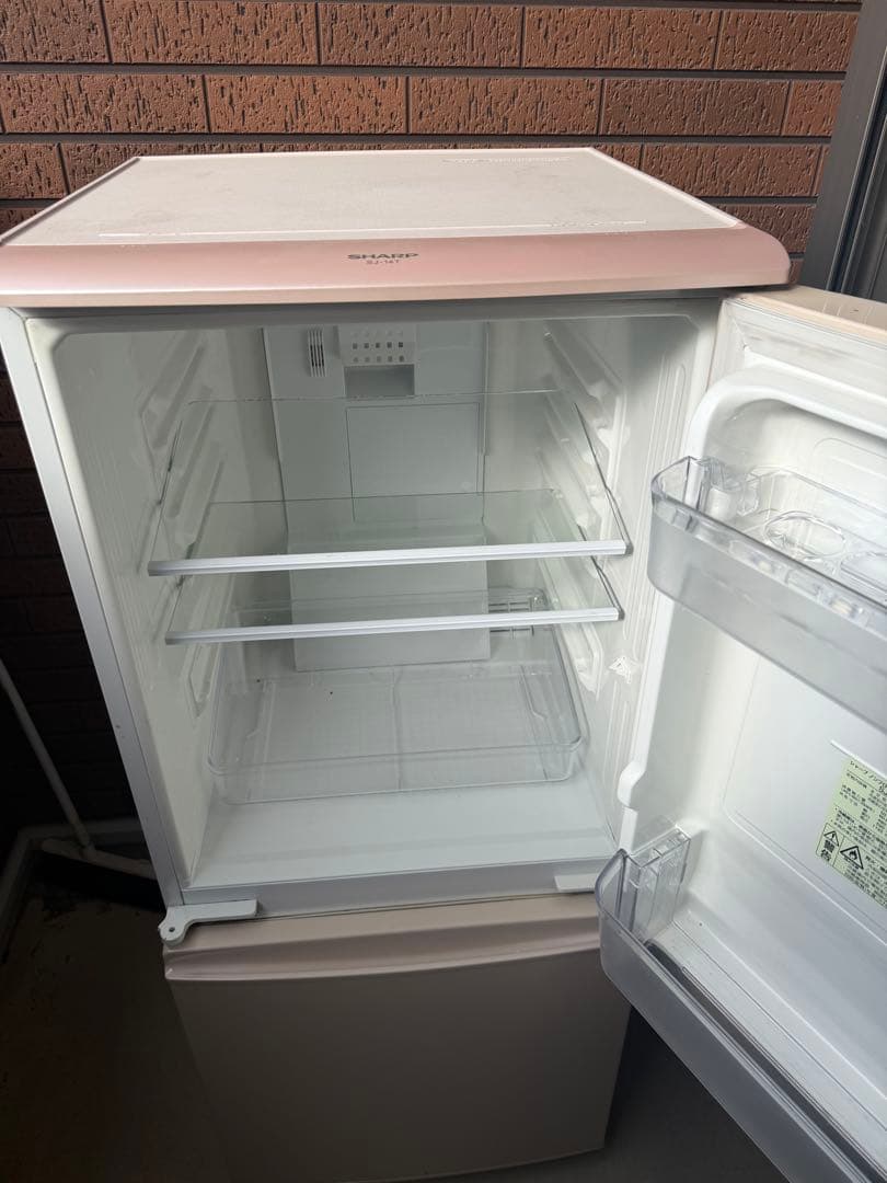 完動品:SHARP SJ-14T-C 冷蔵庫 138L