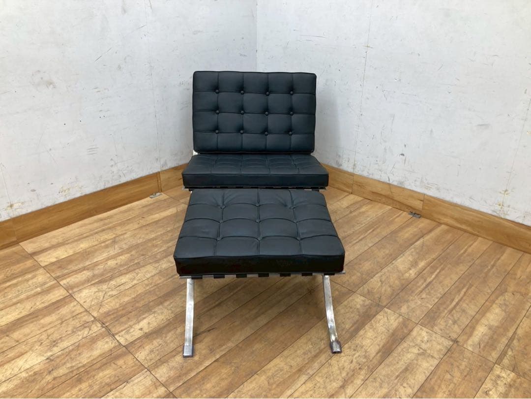 【展示品　美品】バルセロナ　チェア　リプロダクト　直接引取り対応　tga02