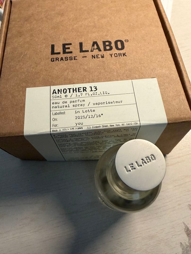 香水(ユニセックス) LE LABO ANOTHER 13 50ml
