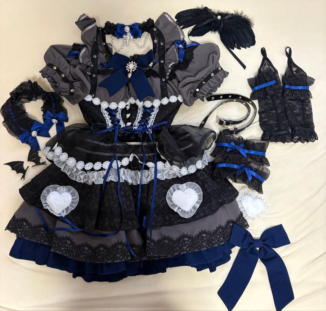 マリームーン バブルハートドーリーデビル ブルー