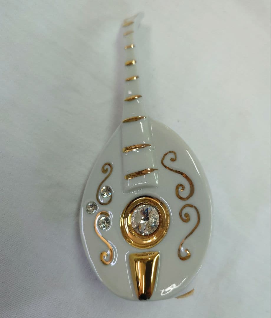 スワロフスキー オウム 置き物 イタリア製