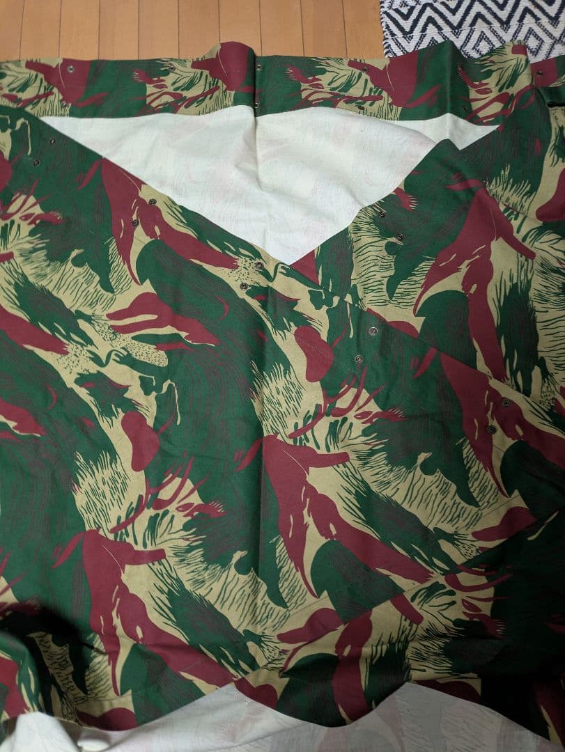 希少　カメルーン軍幕　used 2枚