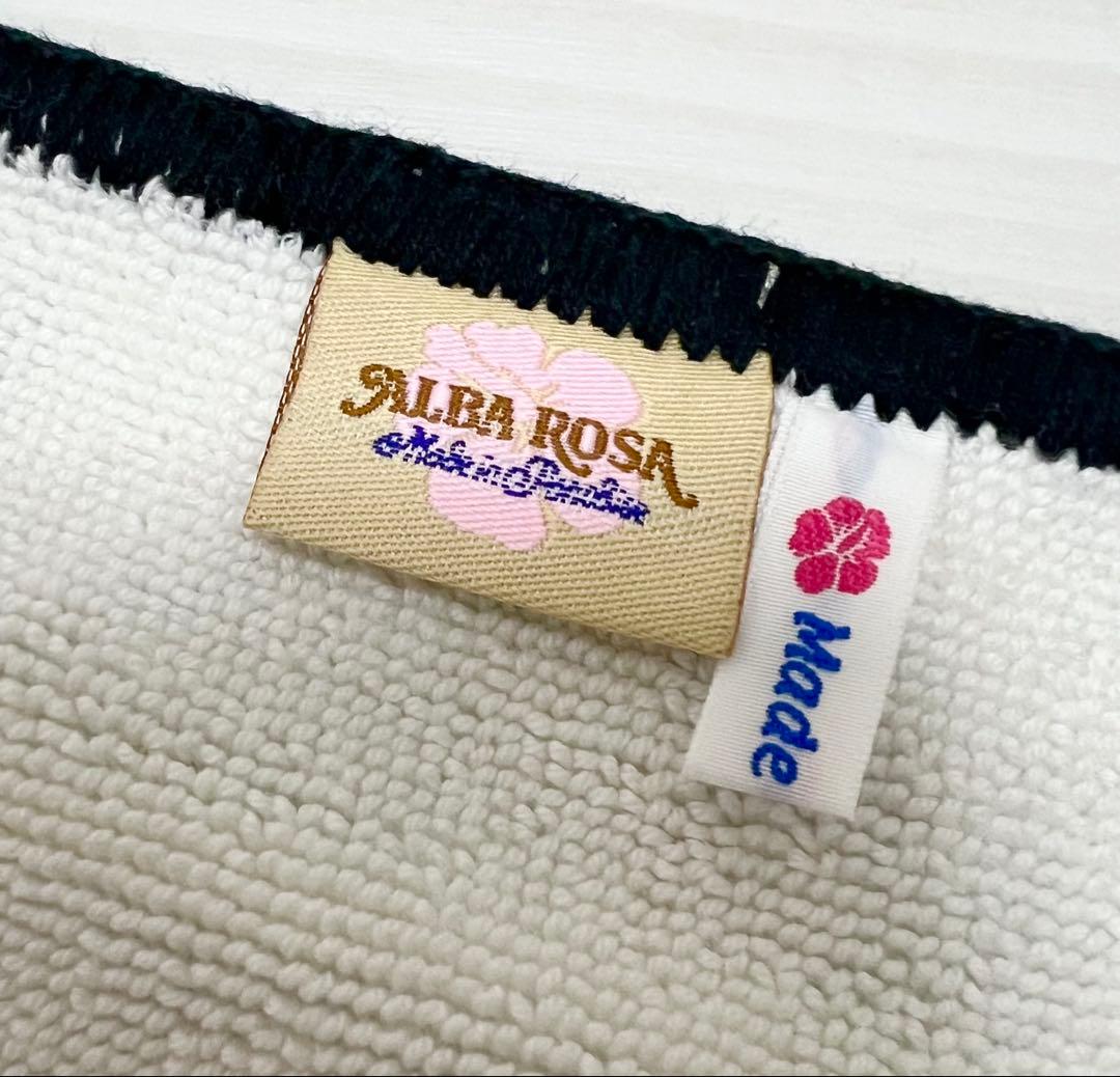 レア！新品未使用！ALBA ROSAアルバローザ人気升目柄ルームマットバスマット