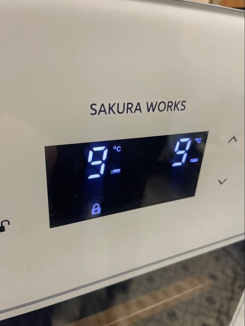 ロ*ェ様 さくら製作所◽️2022年製 SA38-W ワインセラー&日本酒セラー