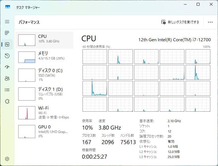 Windowsデスクトップ HP Elite SFF 800 G9 Core i7-12700