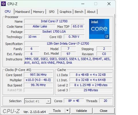 Windowsデスクトップ HP Elite SFF 800 G9 Core i7-12700