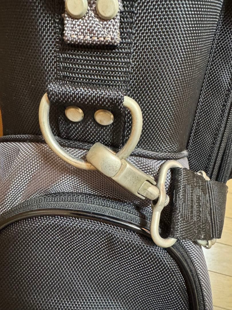 マスターバニー スタンド式 キャディバッグ 軽量グレー