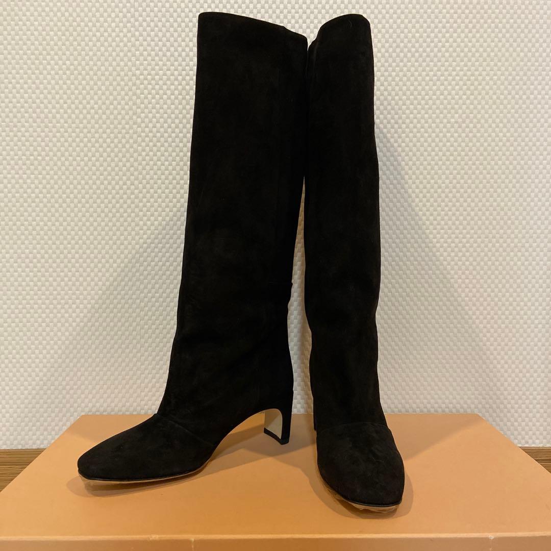 ★新品未使用★CORSO ROMA9 コルソローマ9 スエードロングブーツ