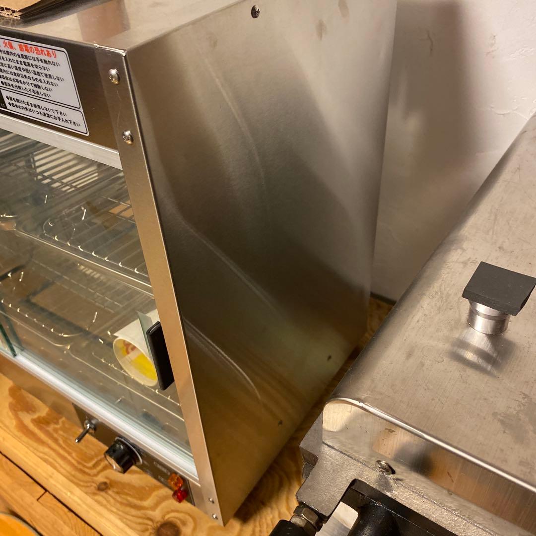 ほぼ新品❗️業務用保温器２段　ホットケース　中型モデルKIPROSTAR