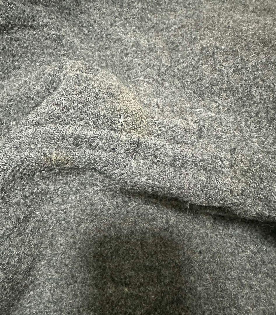 BURBERRY バーバリー ダッフルコート グレー ノバチェック ウール