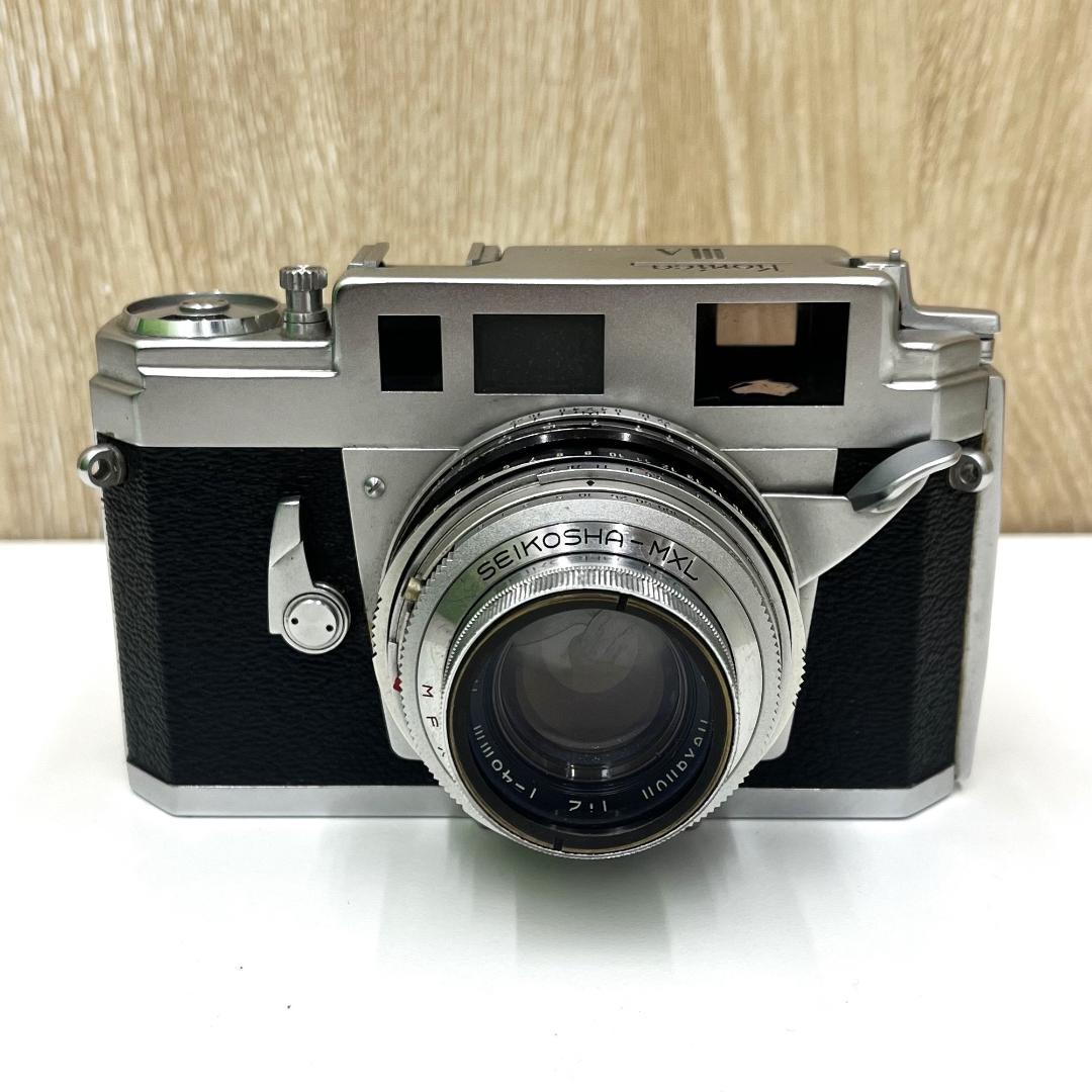 ★KONICA コニカ ⅢA 1:2 48mm レンジファインダーカメラ 現状品