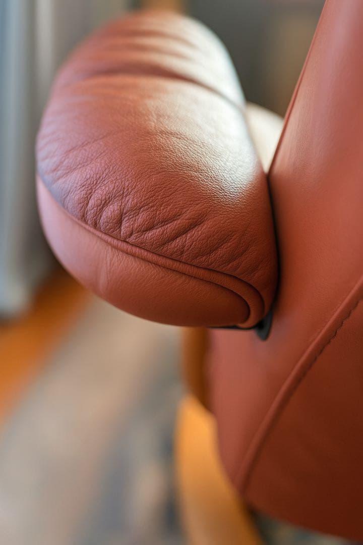 美品　エコーネス ストレスレス コン サル 本革リクライニングチェア