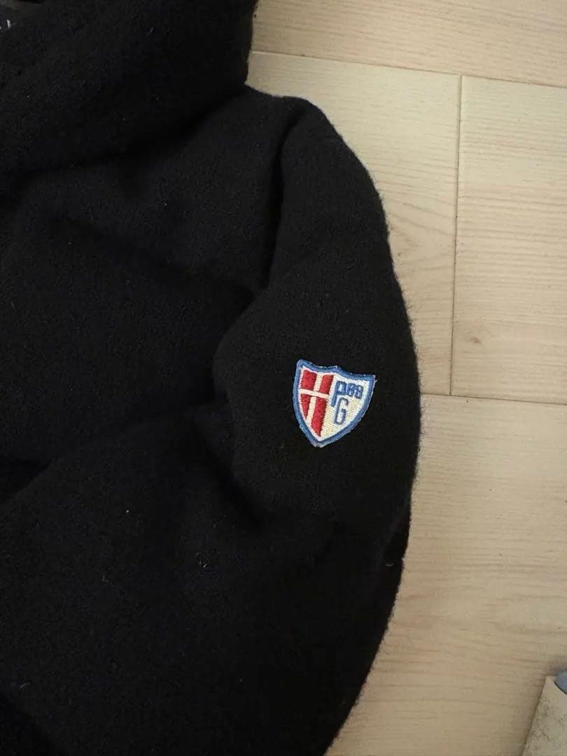 パーリーゲイツ　レディース1 ネイビーウールダウンジャケット