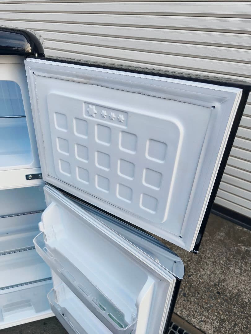 関東限 20年 条件で無料配 レトロ冷蔵庫 レトロデザイン冷蔵庫 冷蔵庫 2ドア