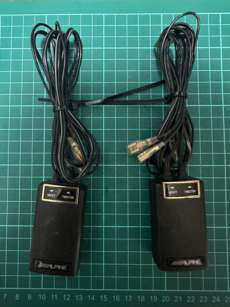 アルパイン コアキシャル2ウェイスピーカー X-160C ネットワーク付き