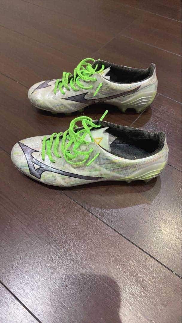 Mizuno アルファ2 エリート　スパイクシューズ ホワイト/グリーン