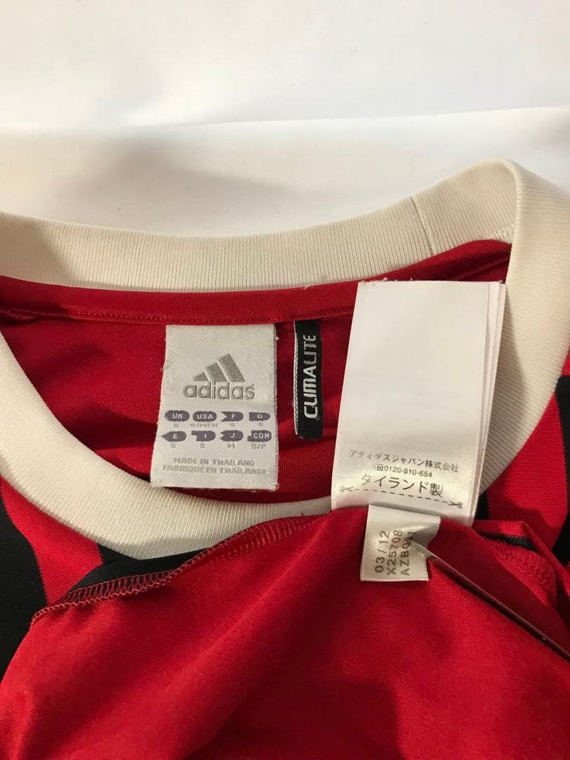 正規品adidas ACミラン「13」アレッサンドロ・ネスタ 半袖Mユニフォーム