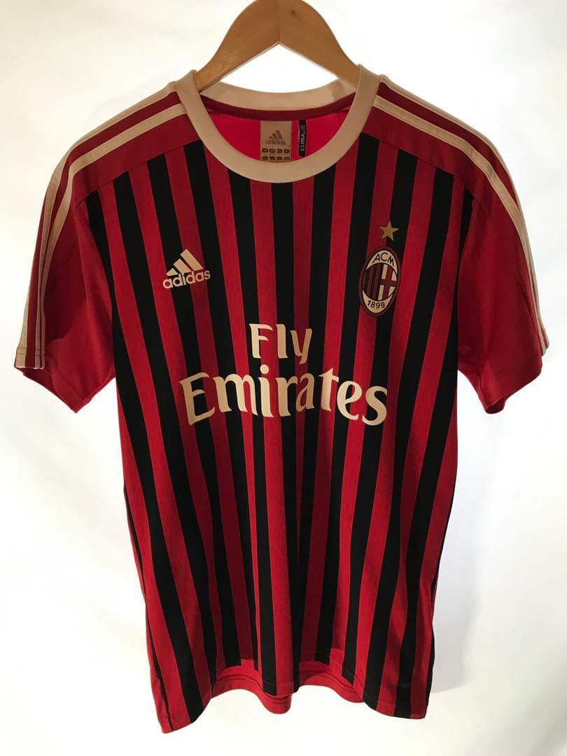 正規品adidas ACミラン「13」アレッサンドロ・ネスタ 半袖Mユニフォーム