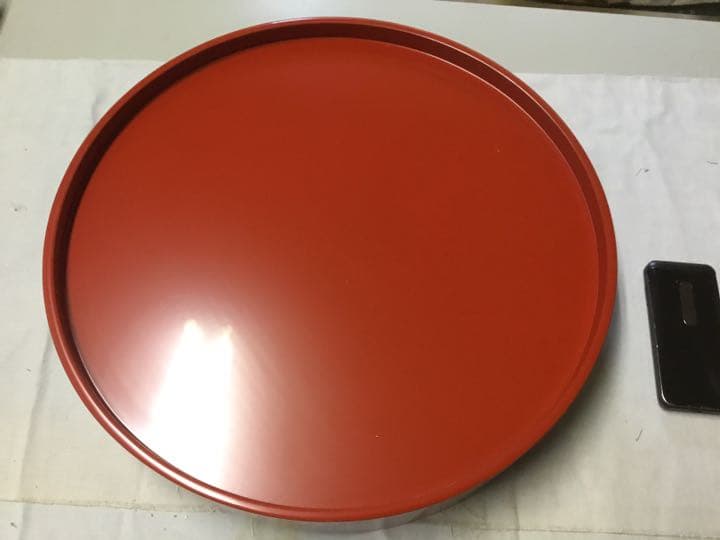 1人御前　山道形　朱塗　輪島塗