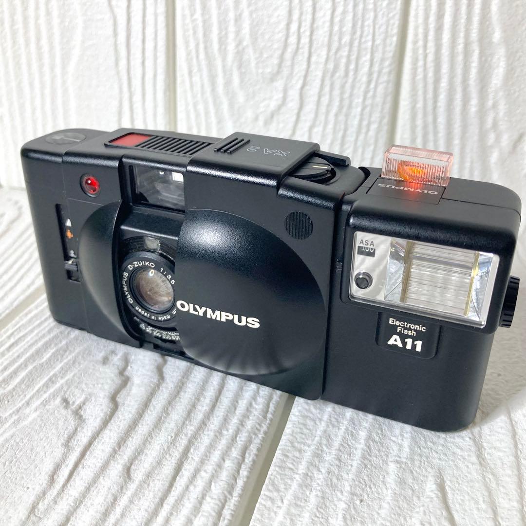 OLYMPUS フィルムカメラ XA2 A11 黒