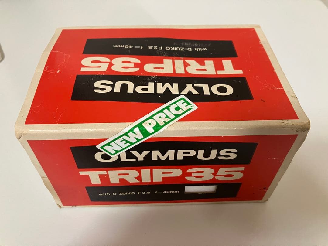OLYMPUS TRIP 35 赤ベロ露出計絞り羽根巻き上げシャッターOK