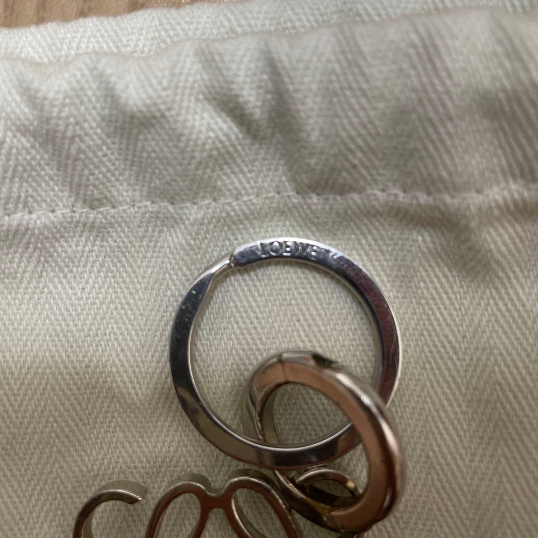 り*ん様 ロエベ　アナグラム　キーリング　（シルバー）