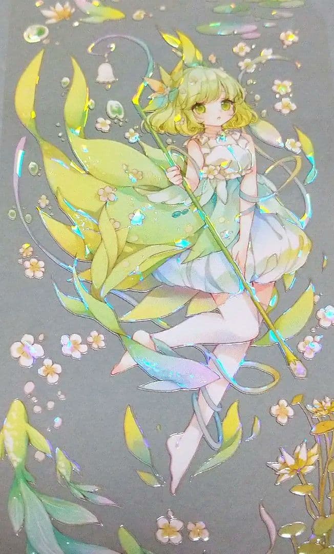 ☆再販☆J622＃水滨宁芙(贝壳光)Shine切り売り海外人物マステ女の子