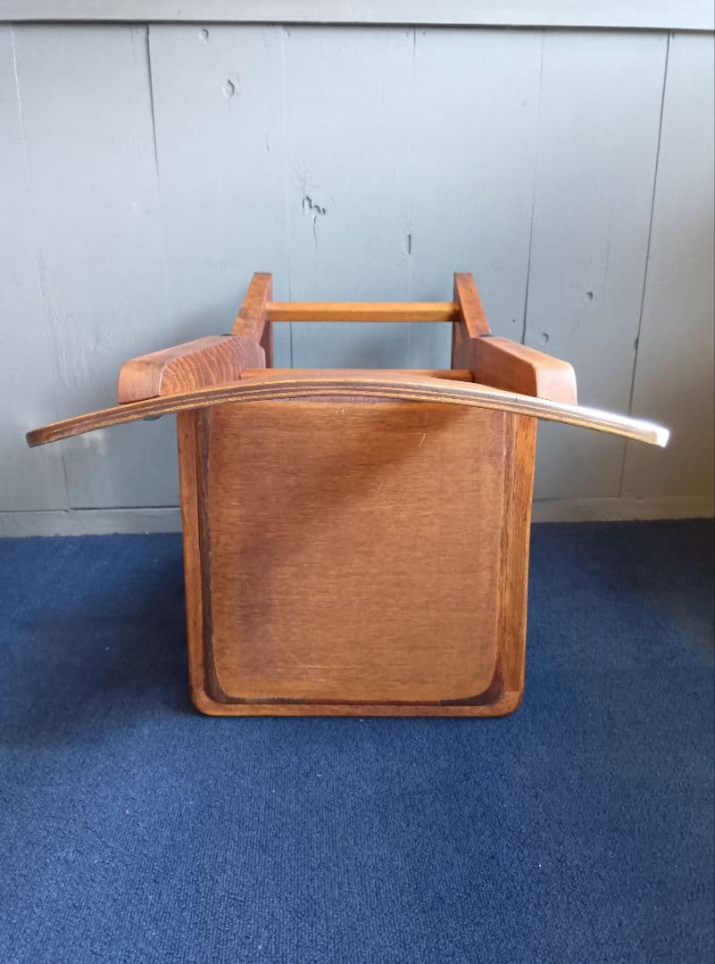 木製子供用スツール　ヴィンテージ　レトロ