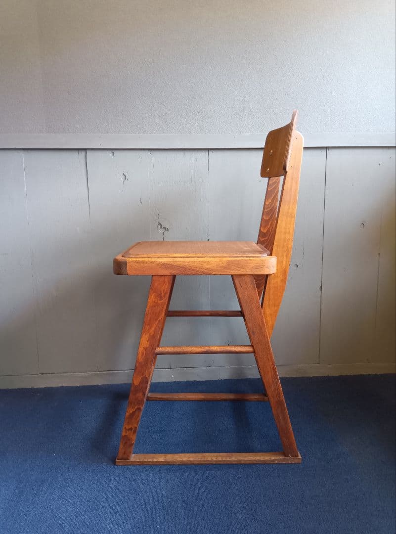 木製子供用スツール　ヴィンテージ　レトロ