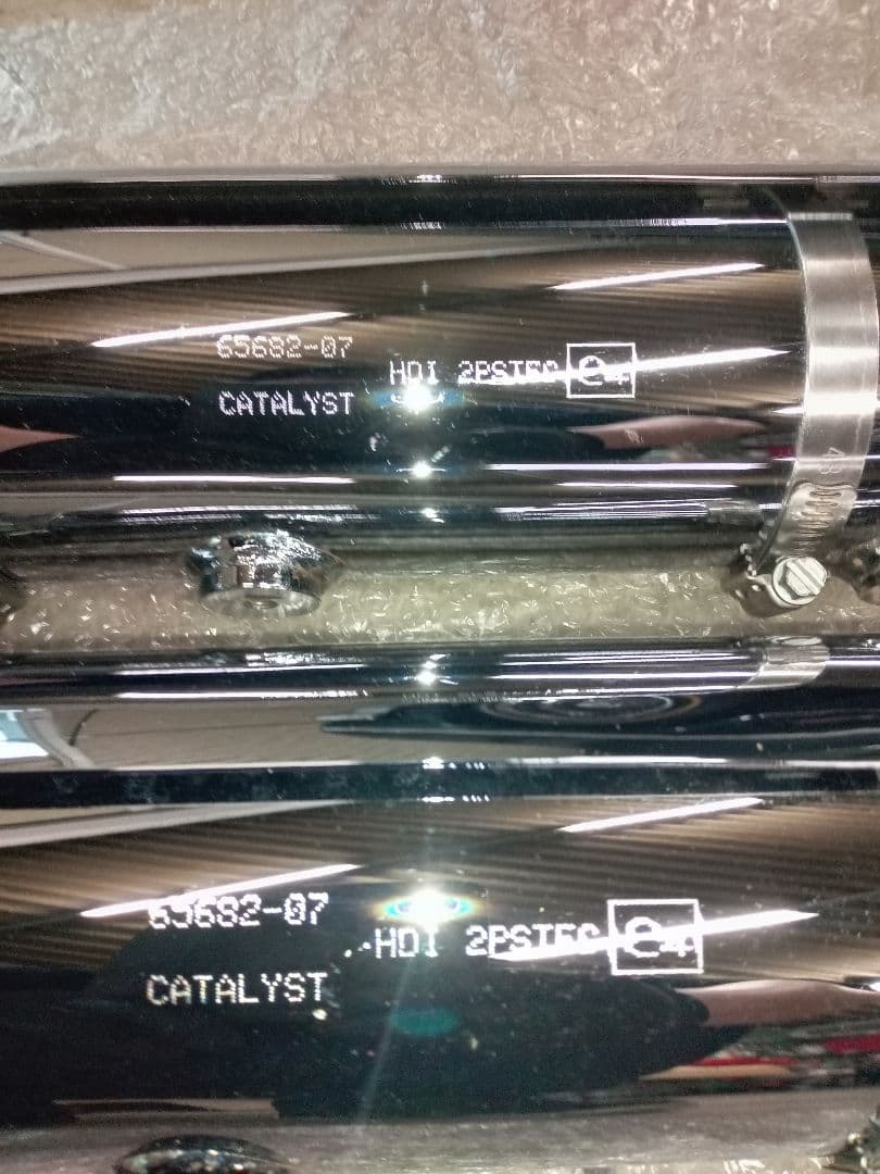 ハーレーダビッドソン　純正マフラー　サイレンサー　カマギー様用