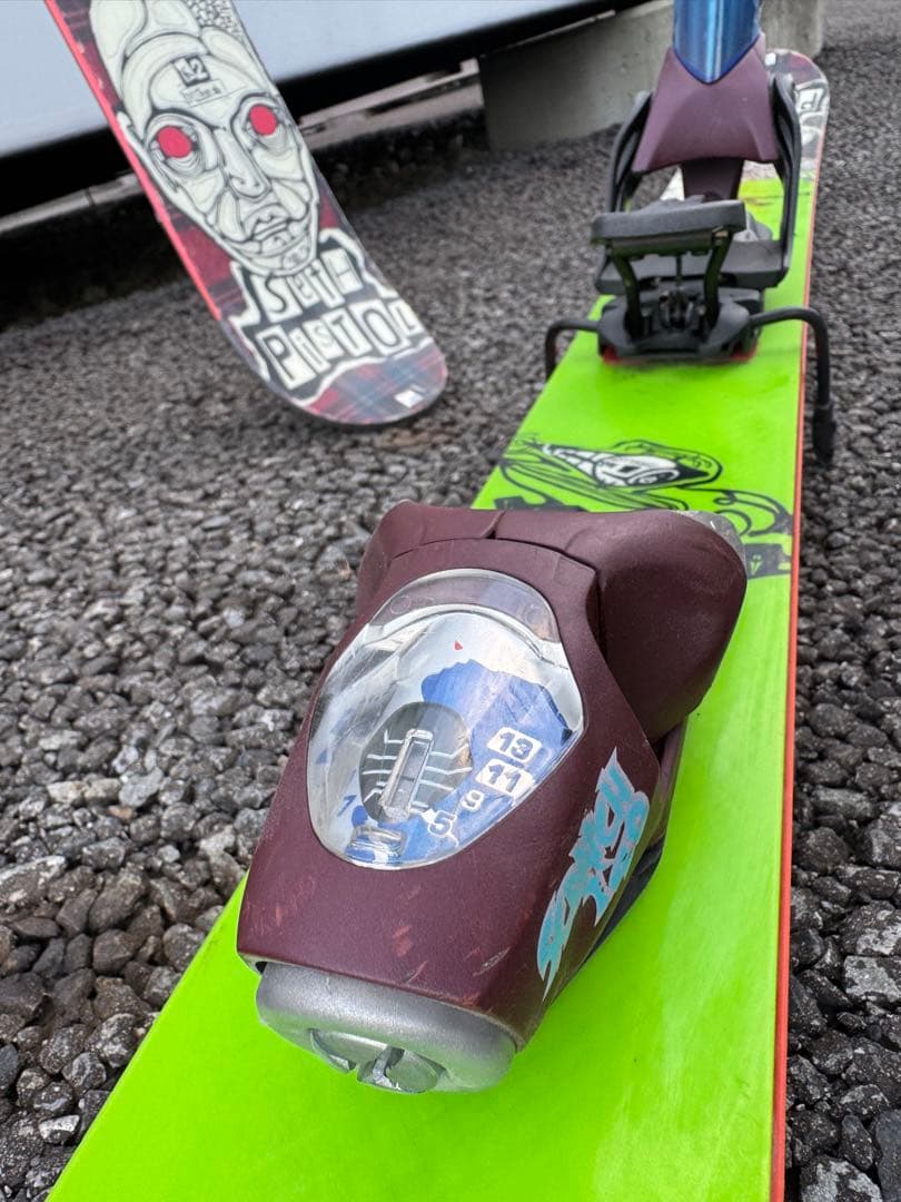 K2 Seth Pistol スキー ビンディング付き セス