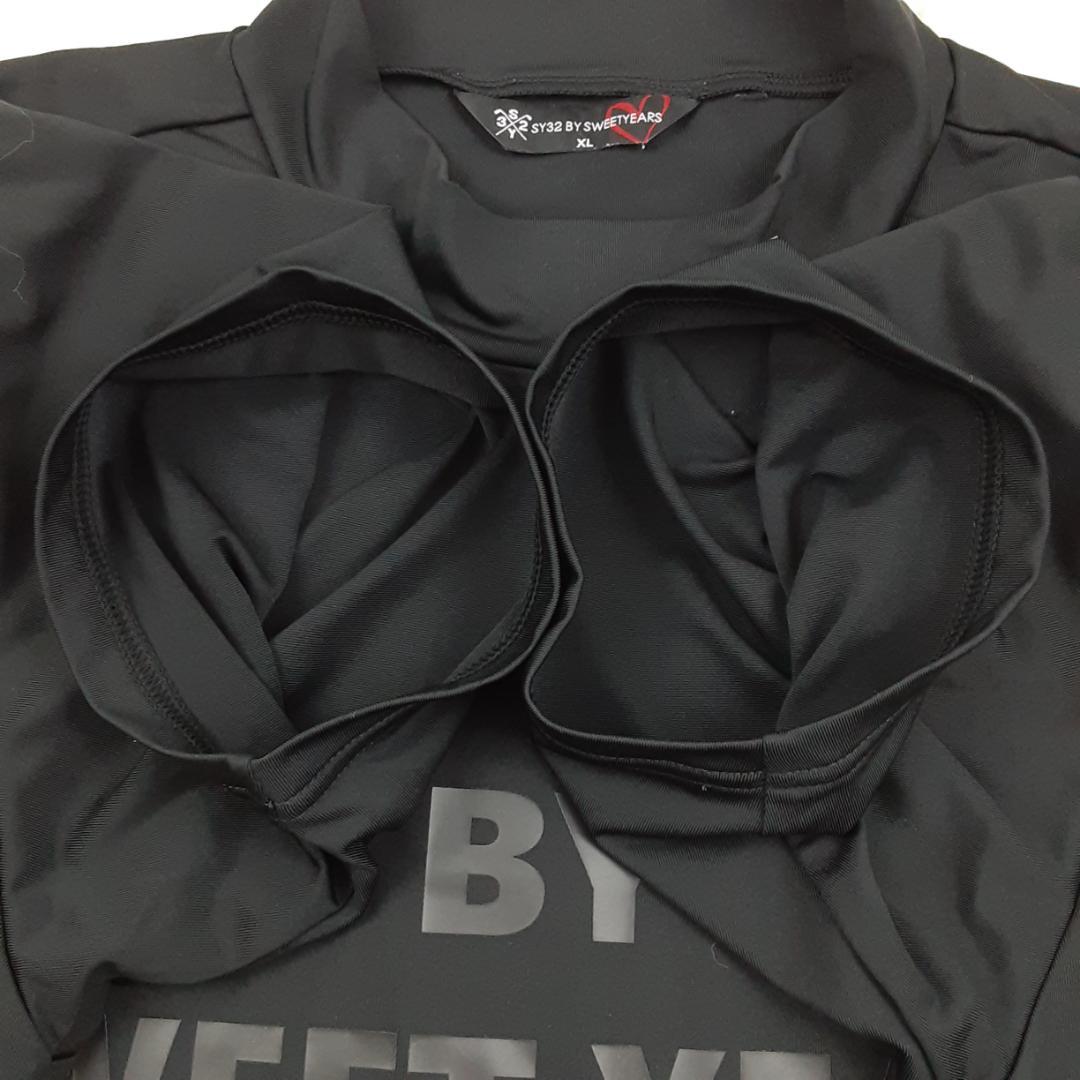 美品◎SY32 by SWEET YEARS モックネックシャツ ゴルフウェア