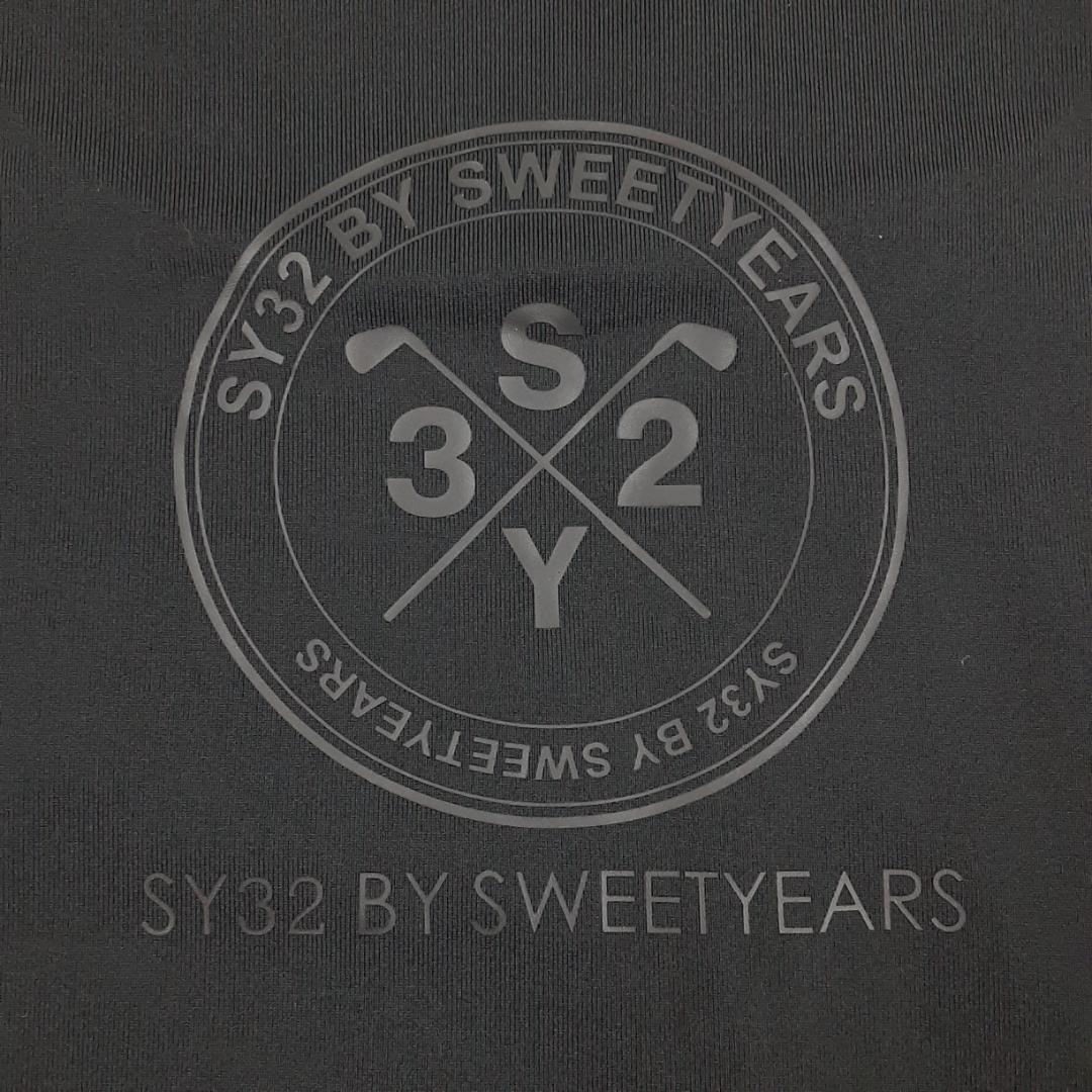 美品◎SY32 by SWEET YEARS モックネックシャツ ゴルフウェア