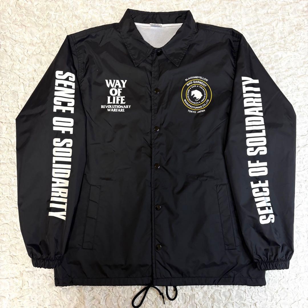 極美品 RATS ホットロッド 限定 コーチジャケット 黒 WAYOFLIFE