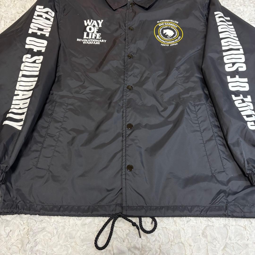 極美品 RATS ホットロッド 限定 コーチジャケット 黒 WAYOFLIFE