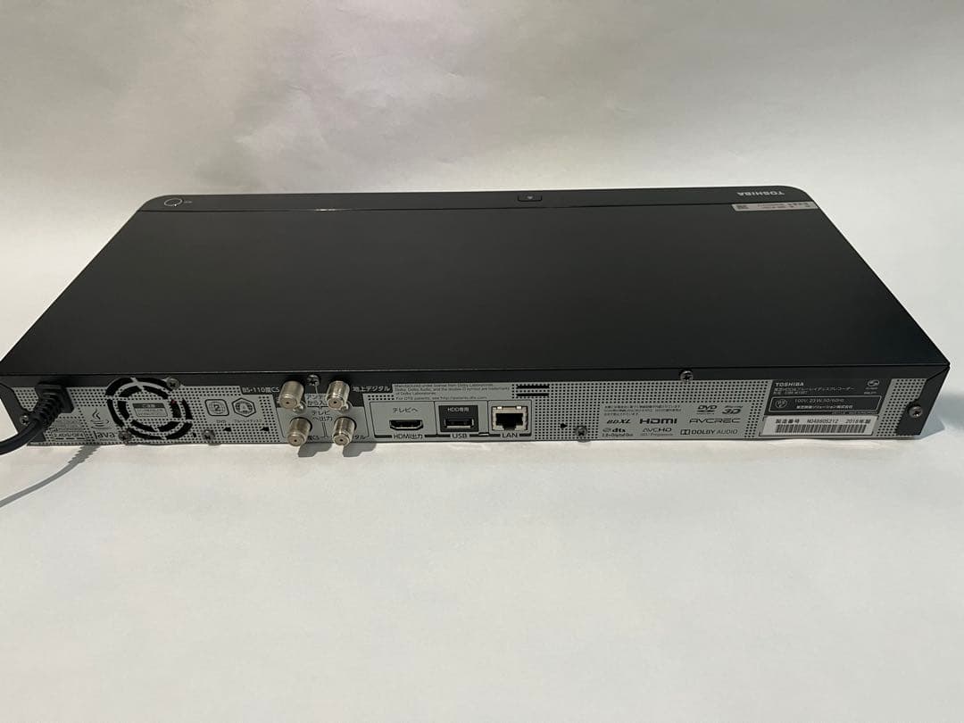 東芝 REGZA ブルーレイレコーダー レグザブルーレイ DBR-W1007