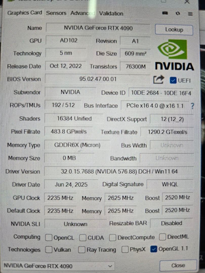グラフィックボード・グラボ・ビデオカード NVIDIA GeForce zotac RTX 4090