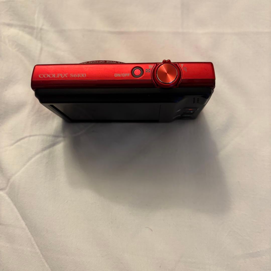 【超美品】Nikonニコン COOLPIX クールピクス S6100 レッド