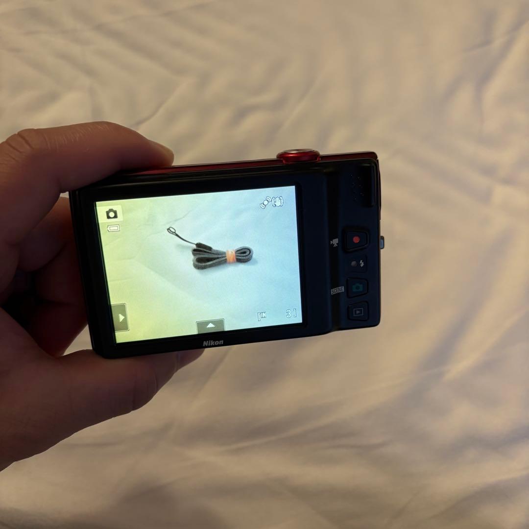 【超美品】Nikonニコン COOLPIX クールピクス S6100 レッド