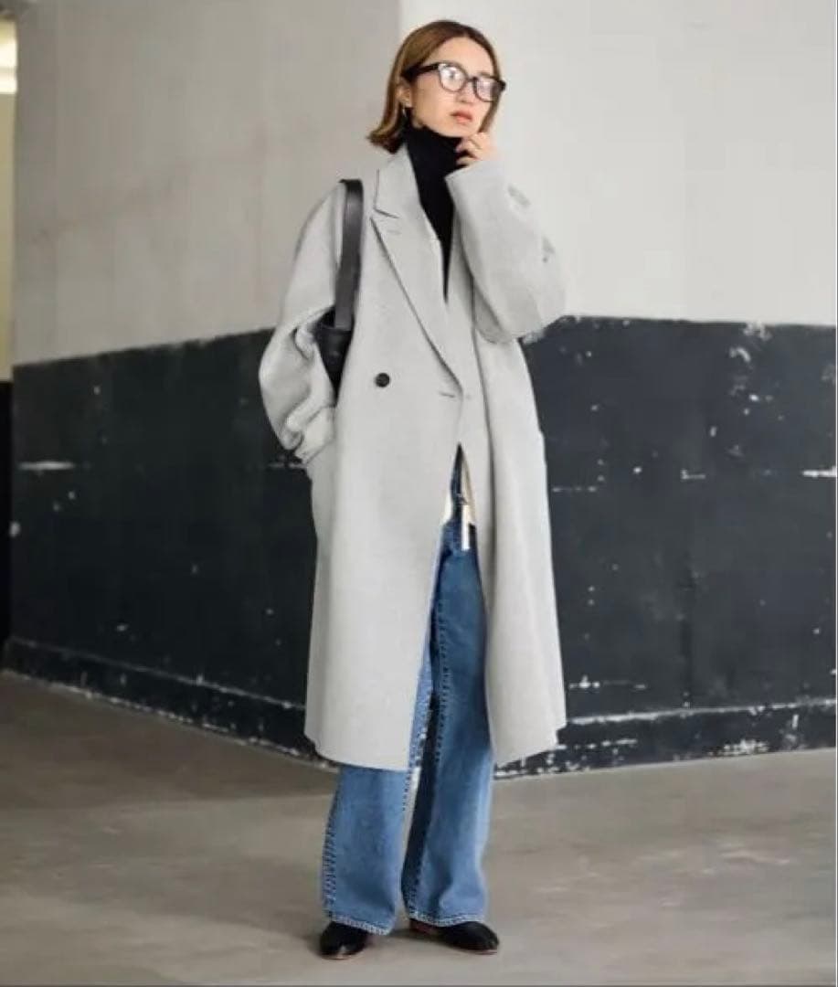 最終お値下げ‼️FRAMEWORK SUPER160‘s ダブルブレストコート