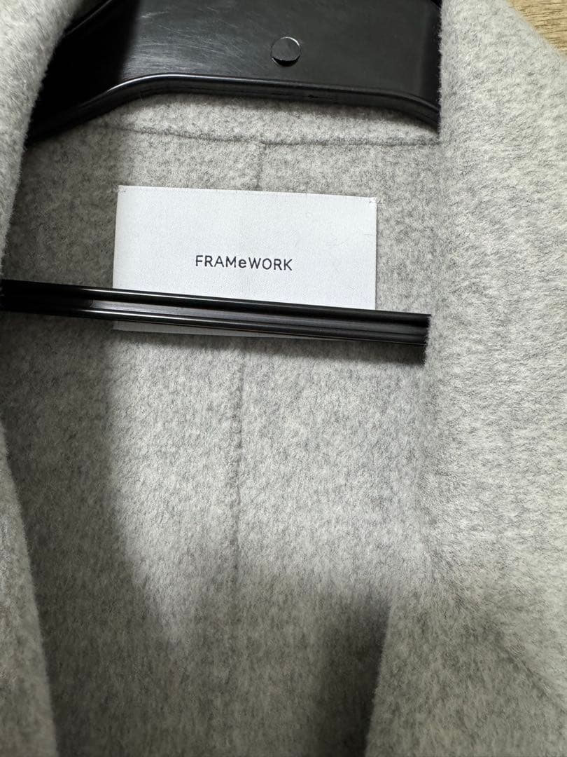 最終お値下げ‼️FRAMEWORK SUPER160‘s ダブルブレストコート