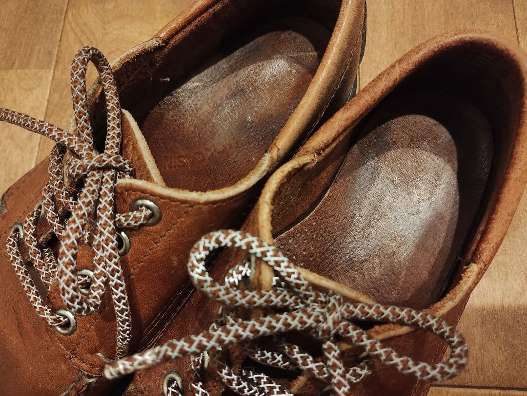 [USA製]80s REDWOOD MOCCASHIN レザー モカシン