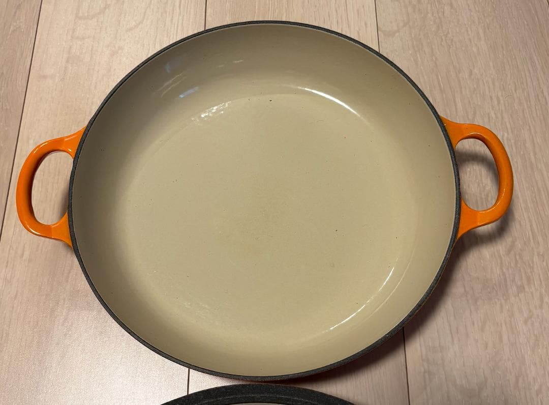 【専用】LE CREUSET ル・クルーゼビュッフェキャセロール26㎝ オレンジ
