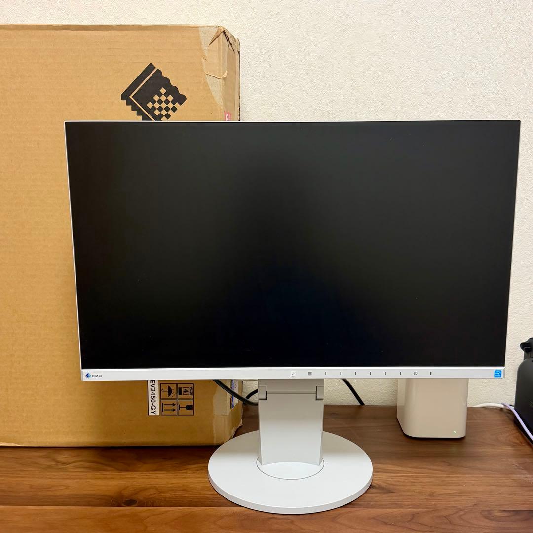EIZO FlexScan EV2450-GY 23.8インチ セレーングレイ